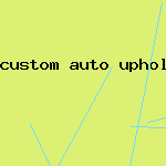 auto upholstery